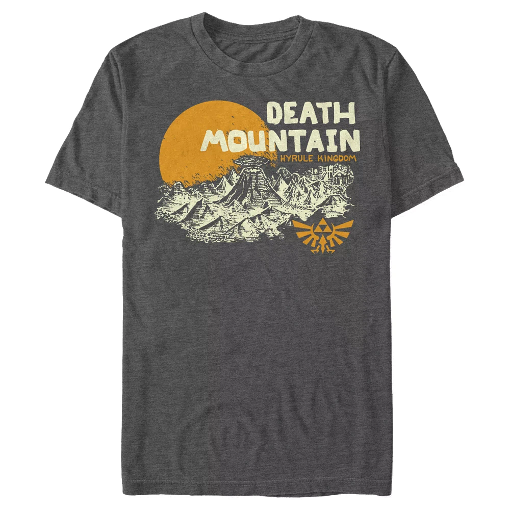 Death Mountain T Shirt - The Legend of Zelda