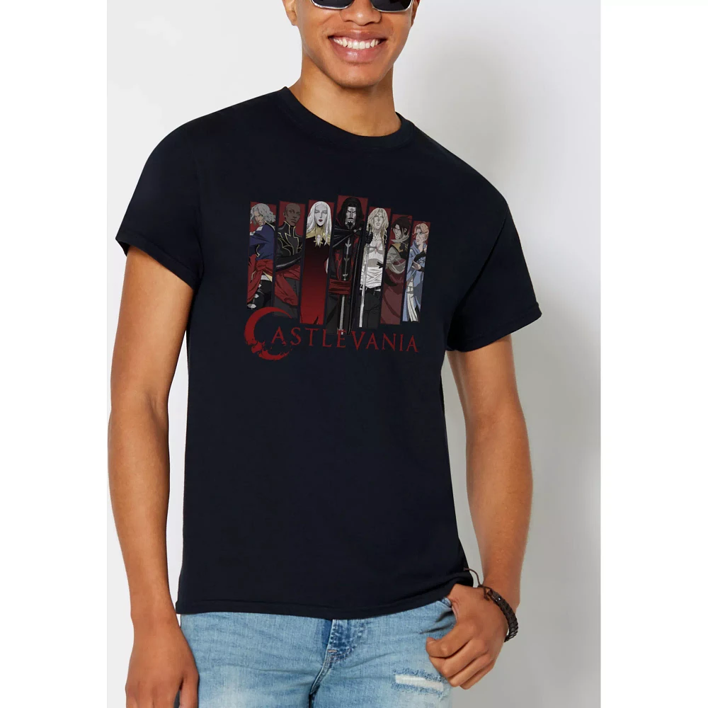 Black Character T Shirt - Castlevania