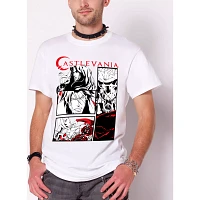White Comic T Shirt - Castlevania