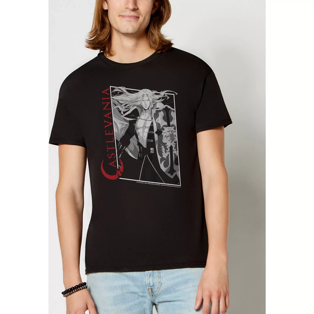 Black Alucard T Shirt - Castlevania