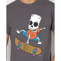 Bart Skating Skeleton T Shirt - The Simpsons