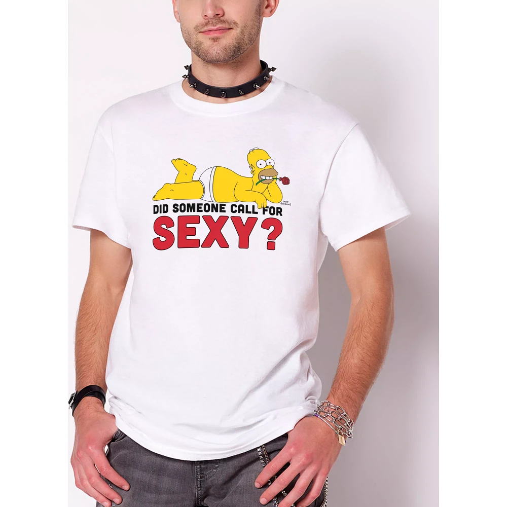 Did Someone Call For Sexy Homer T Shirt - The Simpsons