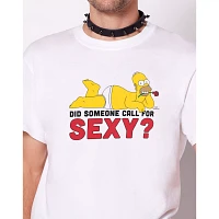 Did Someone Call For Sexy Homer T Shirt - The Simpsons