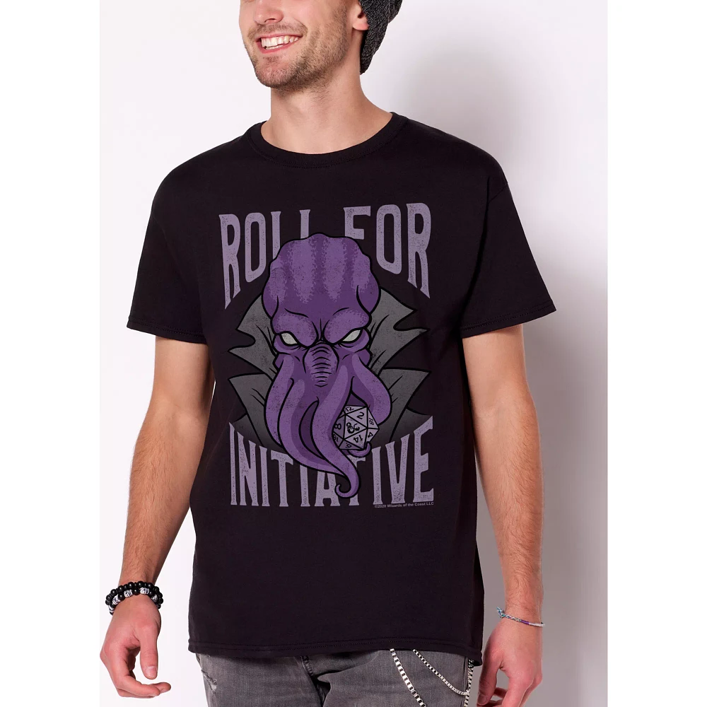 Roll For Initiative T Shirt- Dungeons & Dragons