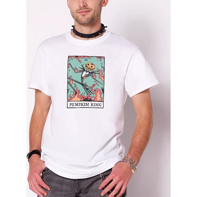 Pumpkin King Tarot Card T Shirt - The Nightmare Before Christmas