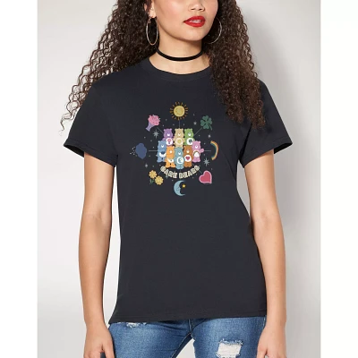 Black Care Bears Icon T Shirt