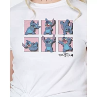 Pink Stitch Poses T Shirt - Lilo &