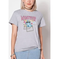Whatever Stitch T Shirt - Lilo &