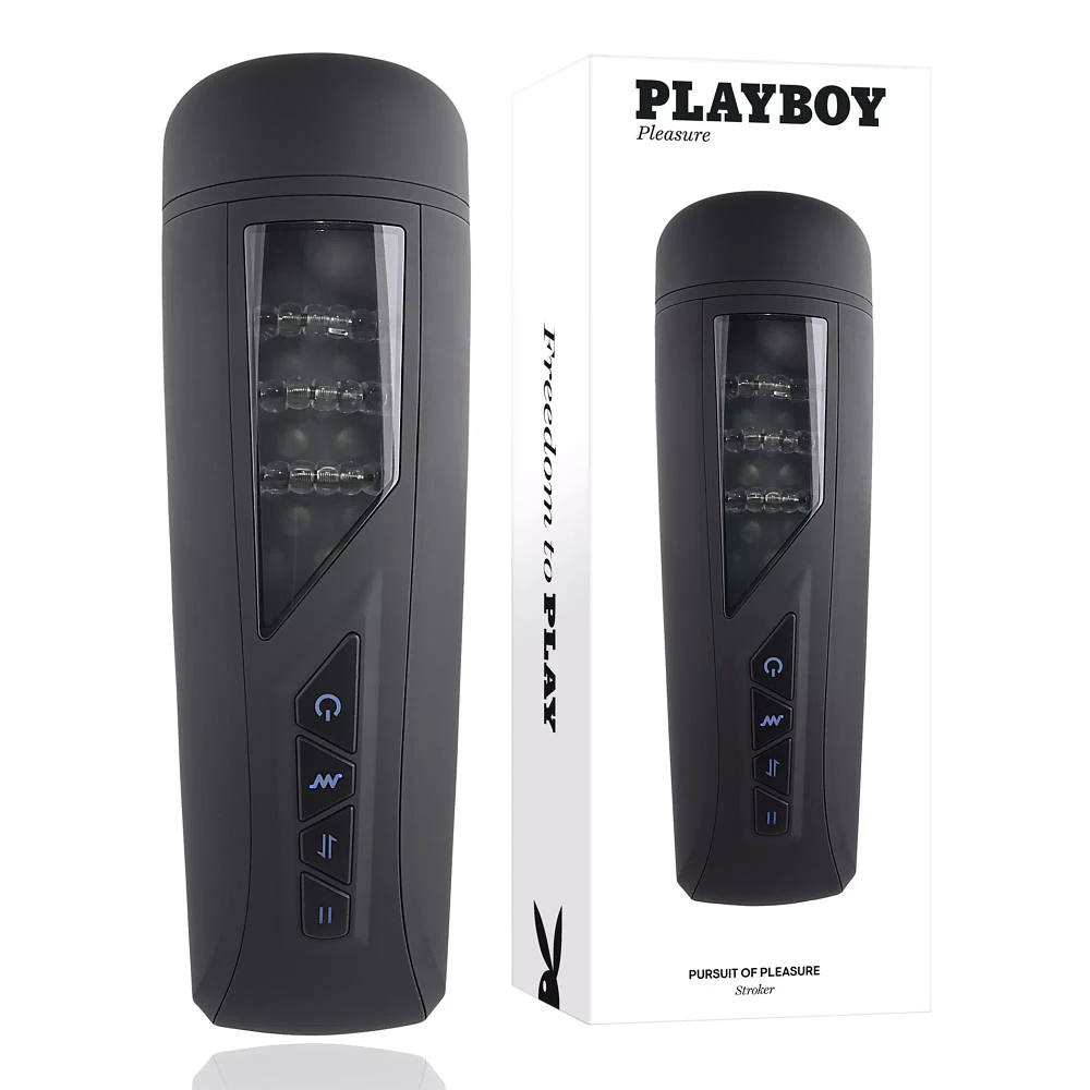 Playboy Pleasure 7-Function Pursuit of Pleasure Rechargeable Stroker