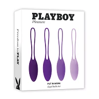 Playboy Pleasure Put In Work Kegel Balls Set - 4 Pack