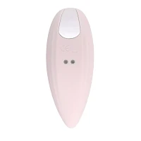 Playboy Pleasure 20-Speed Rechargeable Waterproof Palm Clitoral Vibrator - 3.8 Inch