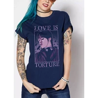Love is Torture T Shirt - Wednesday
