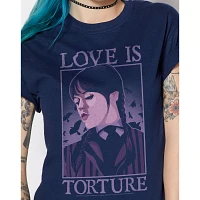 Love is Torture T Shirt - Wednesday