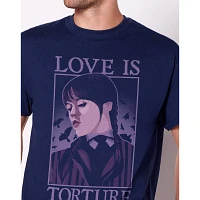 Love is Torture T Shirt - Wednesday