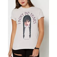 I Don't Do Tears T Shirt - Wednesday