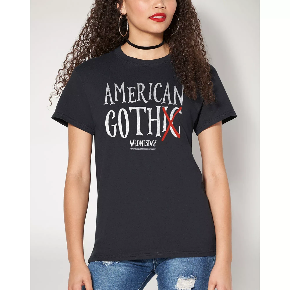 American Goth T Shirt - Wednesday