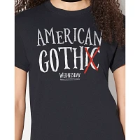 American Goth T Shirt - Wednesday