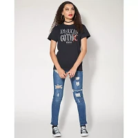 American Goth T Shirt - Wednesday