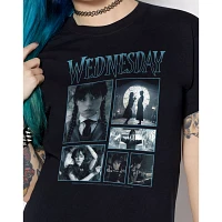 Wednesday Iconic Scenes T Shirt