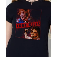 Love Kills Chucky T Shirt