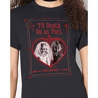 Til Death Do Us Part Chucky and Tiffany T Shirt