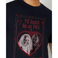 Til Death Do Us Part Chucky and Tiffany T Shirt
