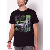 Mandalorian Star Fighter T Shirt - The