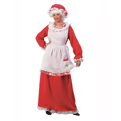 Adult Mrs. Claus Dress Costume