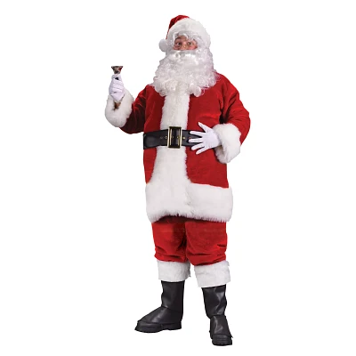 Adult Regency Plush Santa Suit Costume