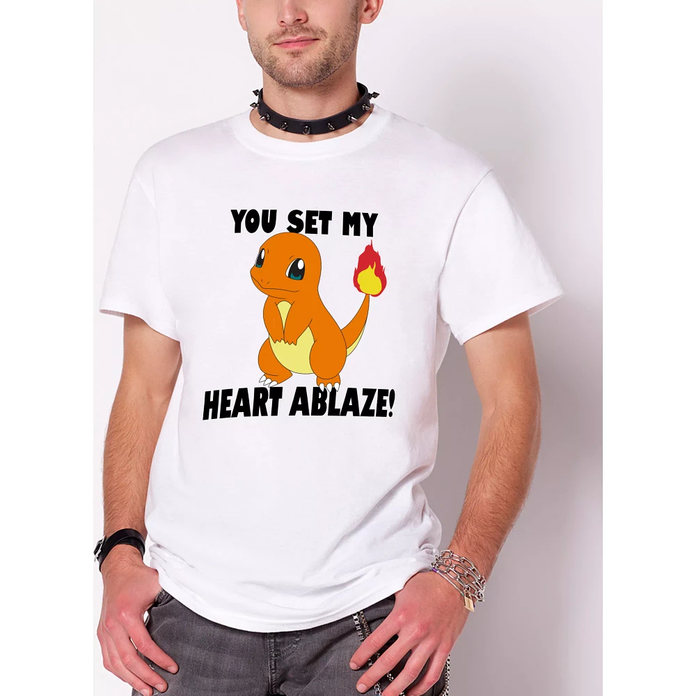 Set My Heart Ablaze T Shirt - Pokémon