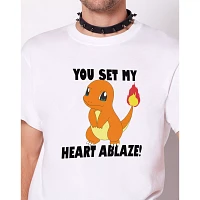 Set My Heart Ablaze T Shirt - Pokémon