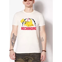 Recharging Pikachu T Shirt - Pokémon