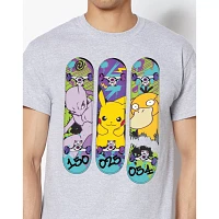 Mewtwo Pikachu Psyduck T Shirt - Pokémon