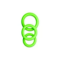 Glow in the Dark Cock Rings - 3 Pack