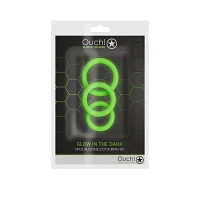 Glow in the Dark Cock Rings - 3 Pack
