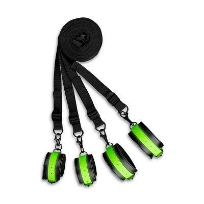 Glow in the Dark Bed Bindings Restraint Set