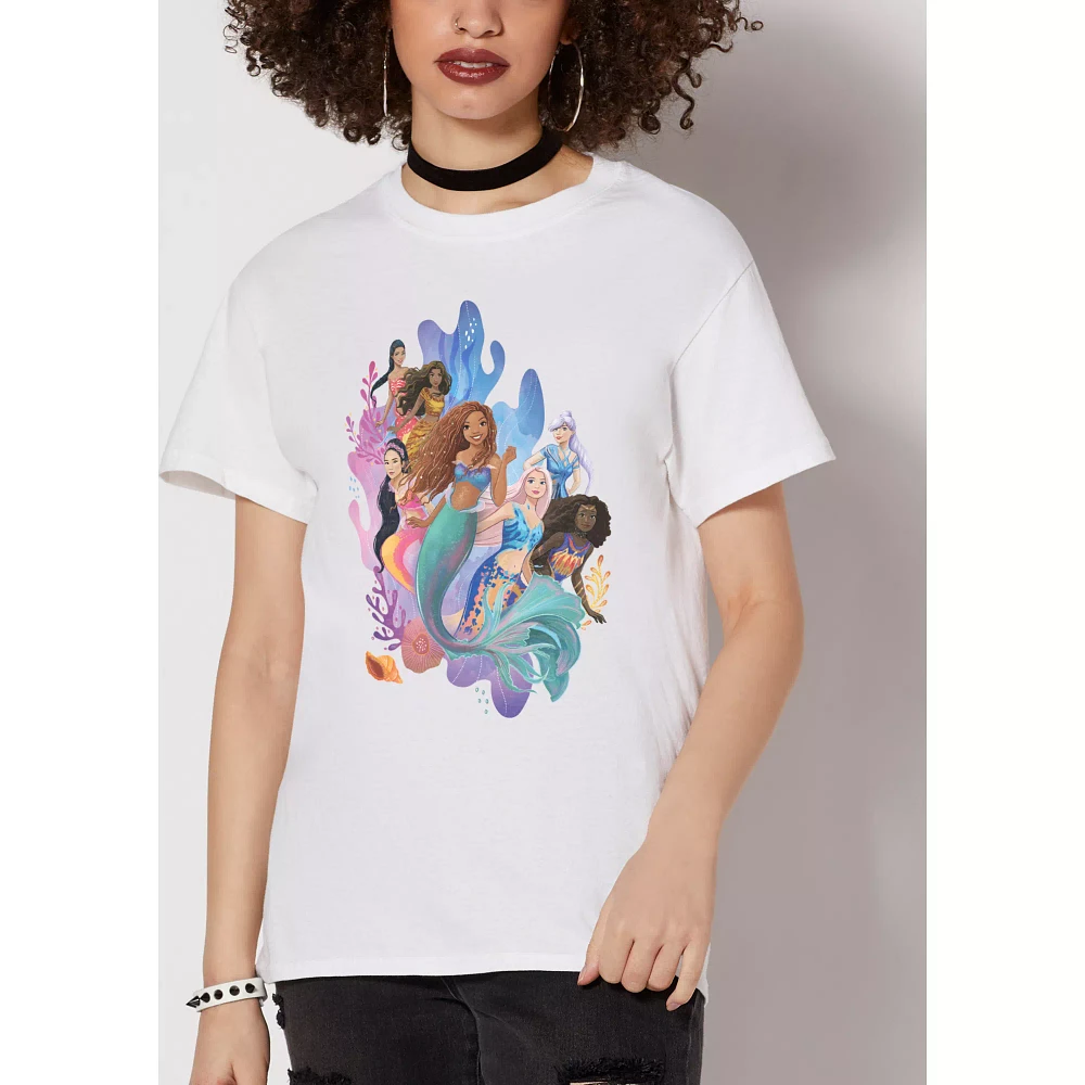 The Little Mermaid Group T Shirt - Disney