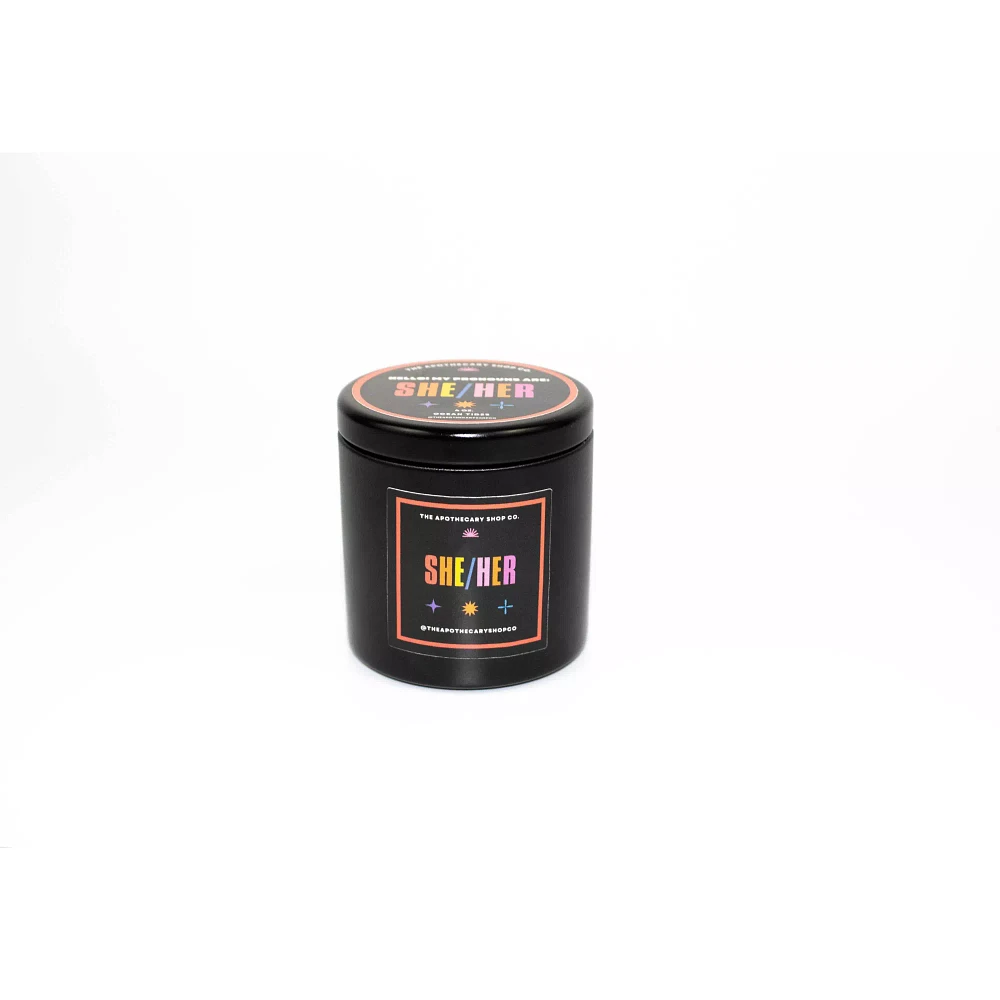 Genderfluid She/Her Candle