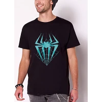 Blue Spider-Man Symbol T Shirt