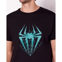 Blue Spider-Man Symbol T Shirt