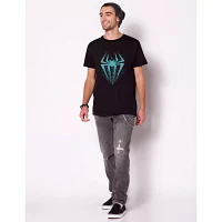 Blue Spider-Man Symbol T Shirt