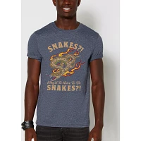 Why Did It Have To Be Snakes T Shirt - Indiana Jones