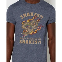 Why Did It Have To Be Snakes T Shirt - Indiana Jones