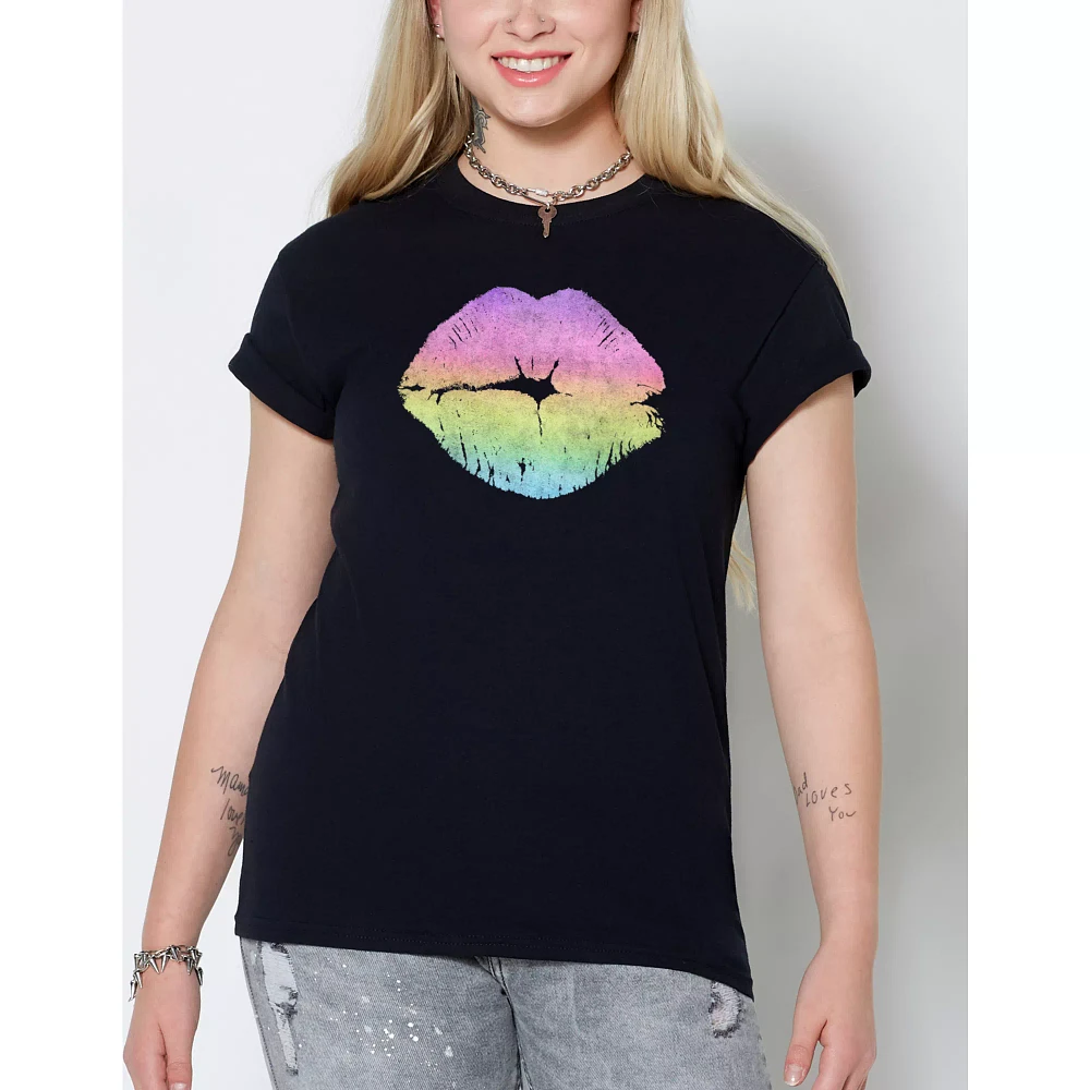 Pansexual Flag Lipstick T Shirt