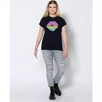 Pansexual Flag Lipstick T Shirt