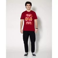 Stacked Superhero Logo T Shirt - The Flash
