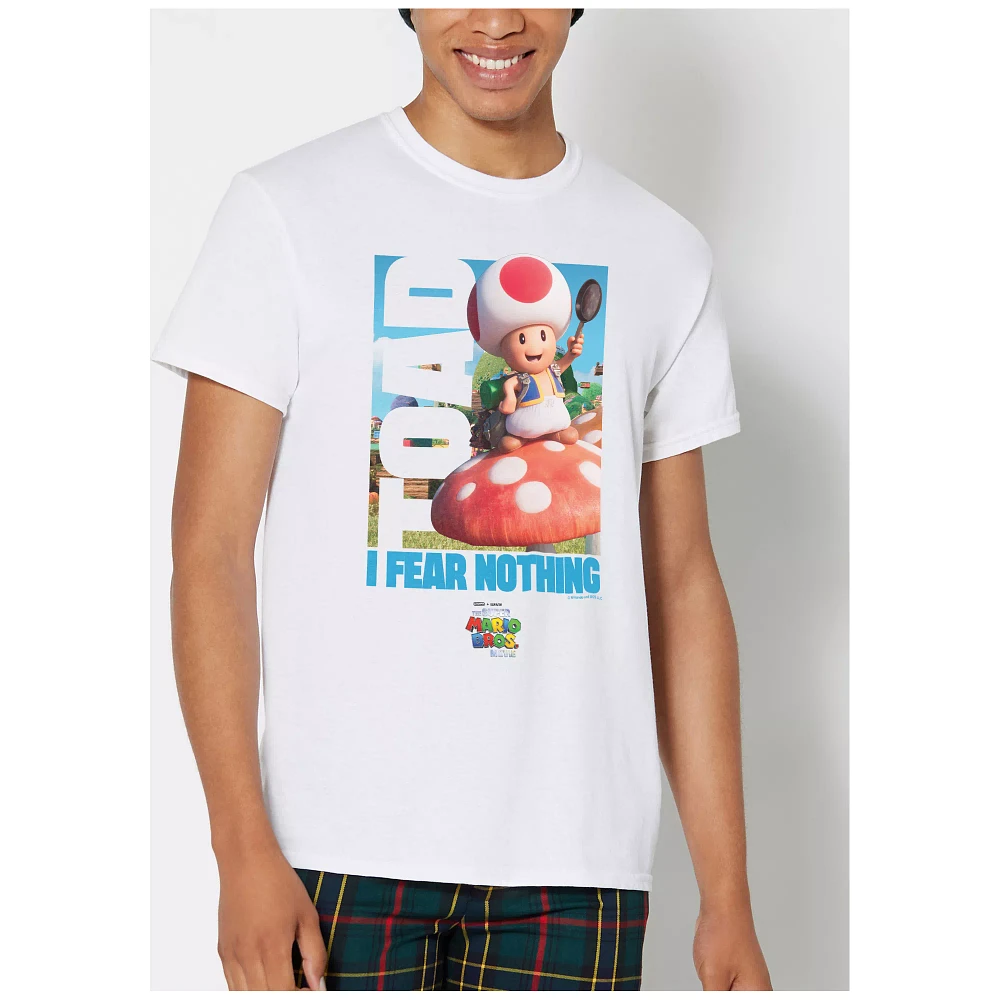 Toad Fears Nothing T Shirt - The Super Mario Bros. Movie
