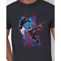 Spider-Gwen and Miles T Shirt - Spider-Man
