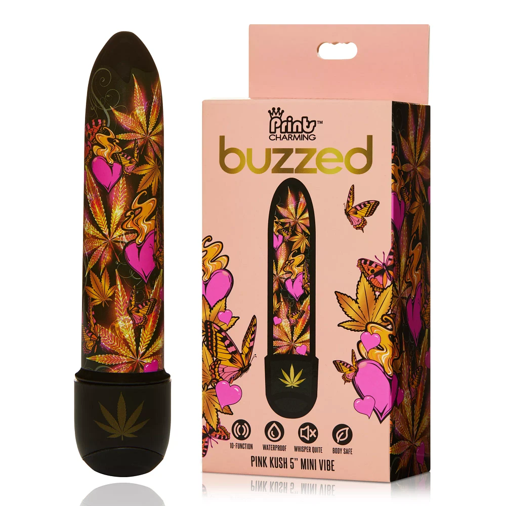 Kush 10-Function Waterproof Bullet Vibrator - 5 Inch