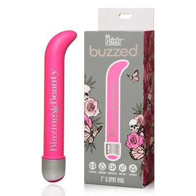 Blazing Beauty 10-Function Waterproof G-Spot Vibrator - 7 Inch